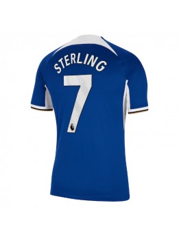 Chelsea Raheem Sterling #7 Replika Hemmakläder 2023-24 Kortärmad